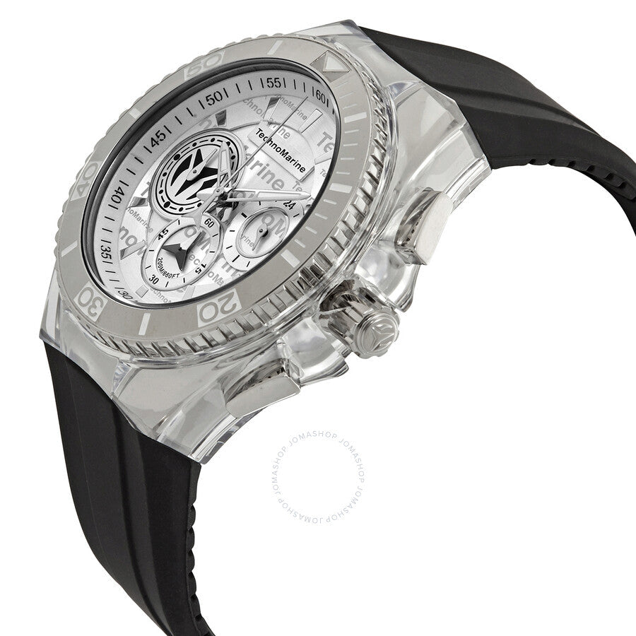 Technomarine Cruise California Chronograph Quartz Antique Silver and Grey Dial Watch TM-118122 - Dawson Watches #2