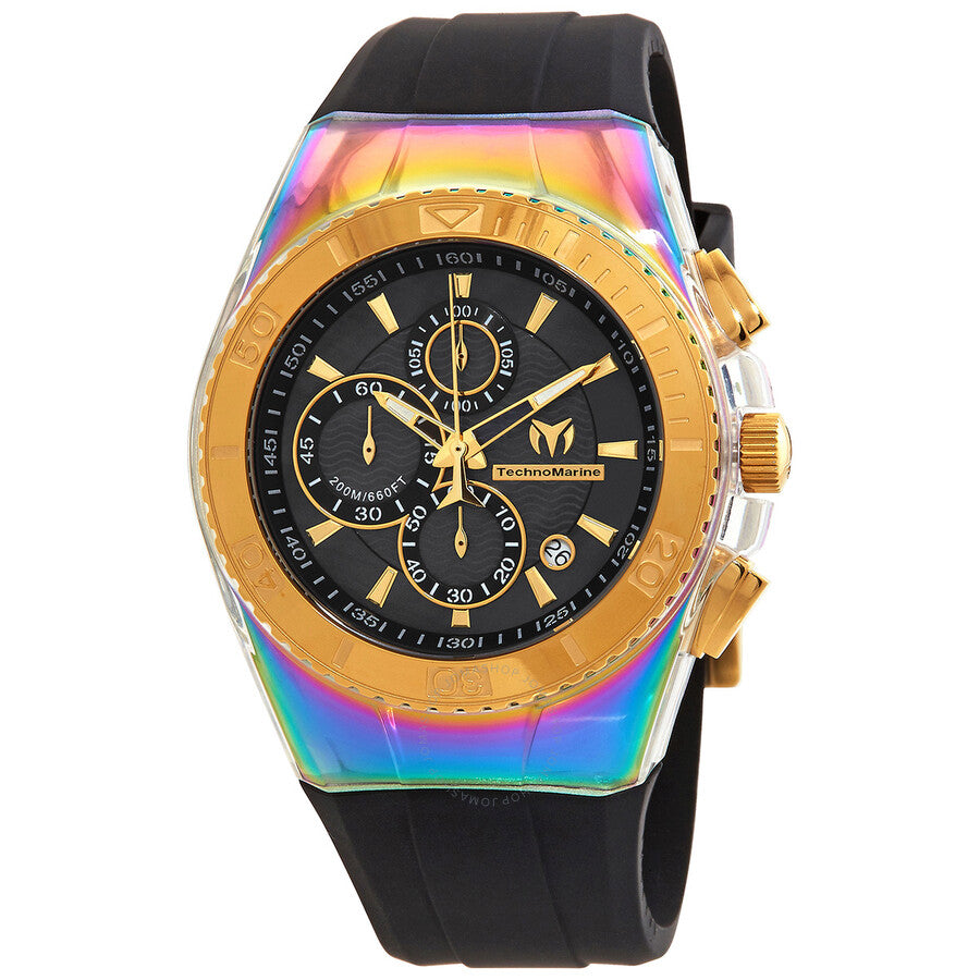 Technomarine Cruise Chronograph Quartz Black Dial Men's Watch TM-115366 - Dawson Watches