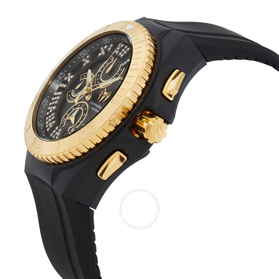 Technomarine Cruise Chronograph Quartz Black Mother of Pearl Dial Men's Watch TM-119016 - Dawson Watches #2