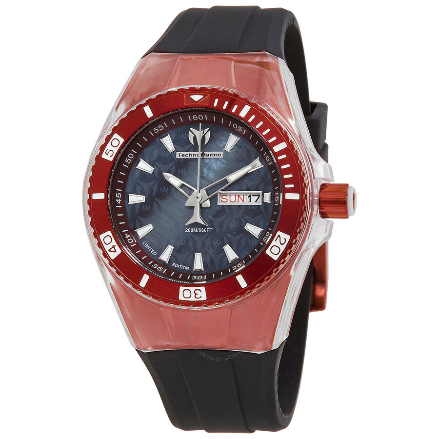 Technomarine Cruise Quartz Black Dial Ladies Watch TM-121220 - Dawson Watches