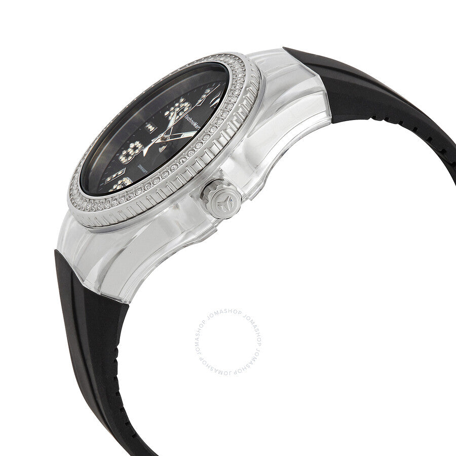 TechnoMarine Cruise Quartz Black Mother of Pearl Dial Ladies Watch TM-121261 - Dawson Watches #2