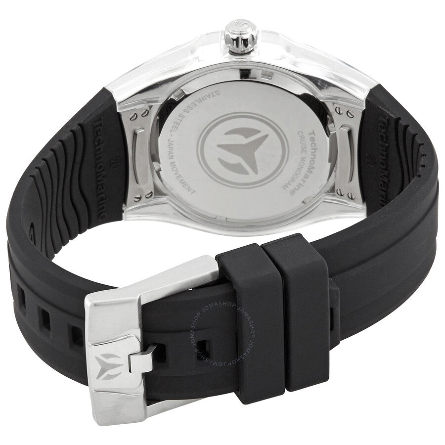 TechnoMarine Cruise Quartz Black Mother of Pearl Dial Ladies Watch TM-121261 - Dawson Watches #3