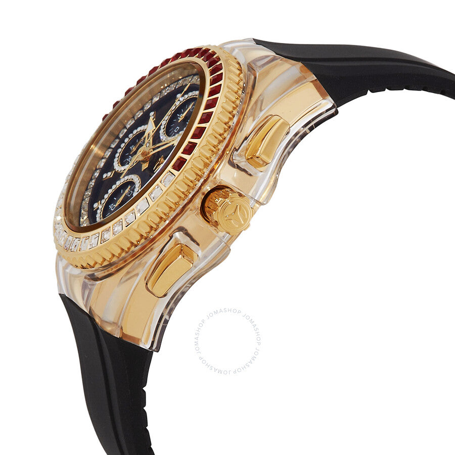 Technomarine Cruise Star Chronograph Quartz Crystal Black Dial Ladies Watch TM-121050 - Dawson Watches #2