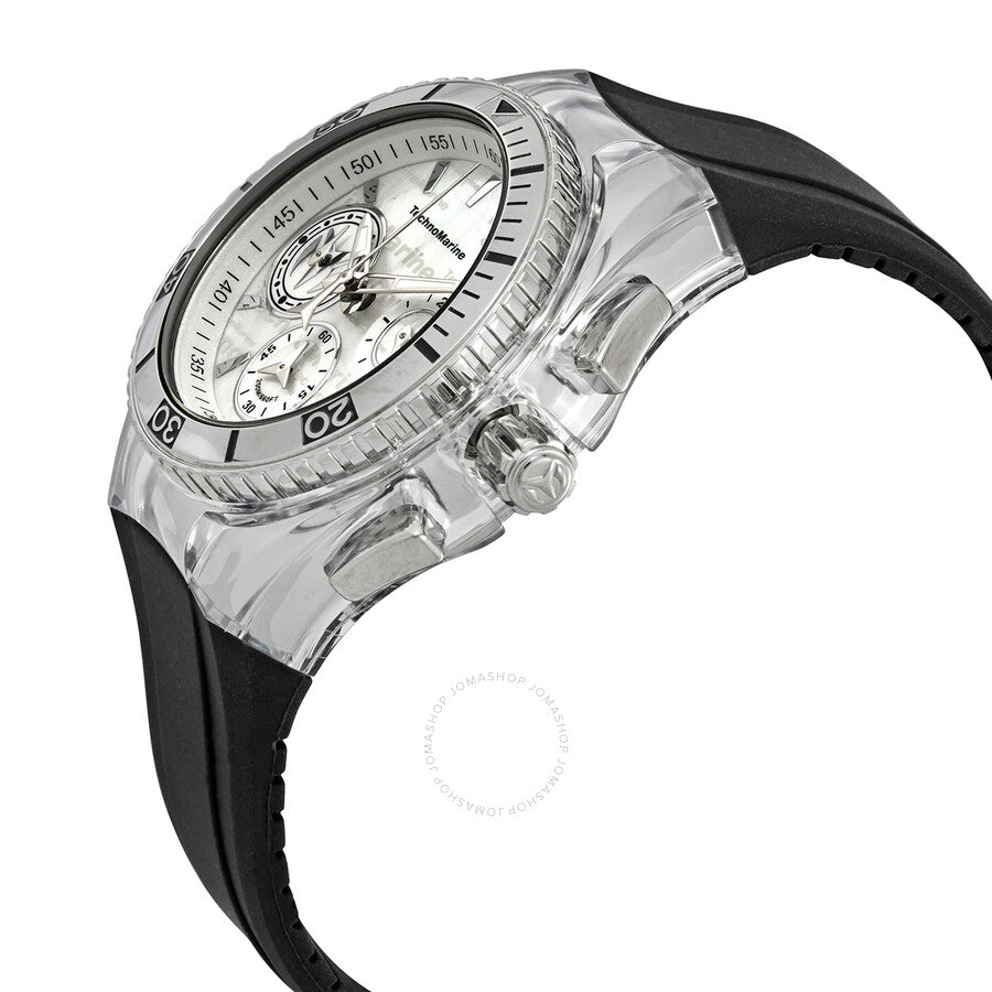 Technomarine Cruise Star Chronograph Quartz White and Silver Dial Watch TM-120027 - Dawson Watches #2