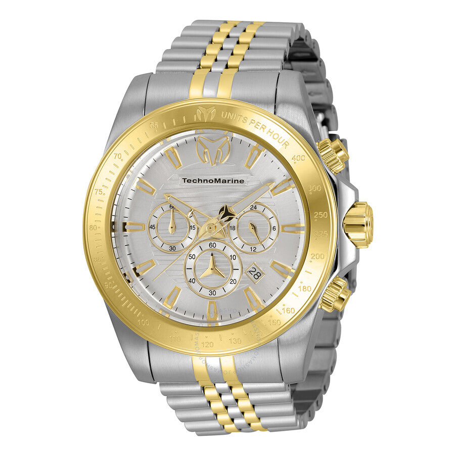 Technomarine Manta Grand Silver-tone Dial Men's Watch TM-220143 - Dawson Watches