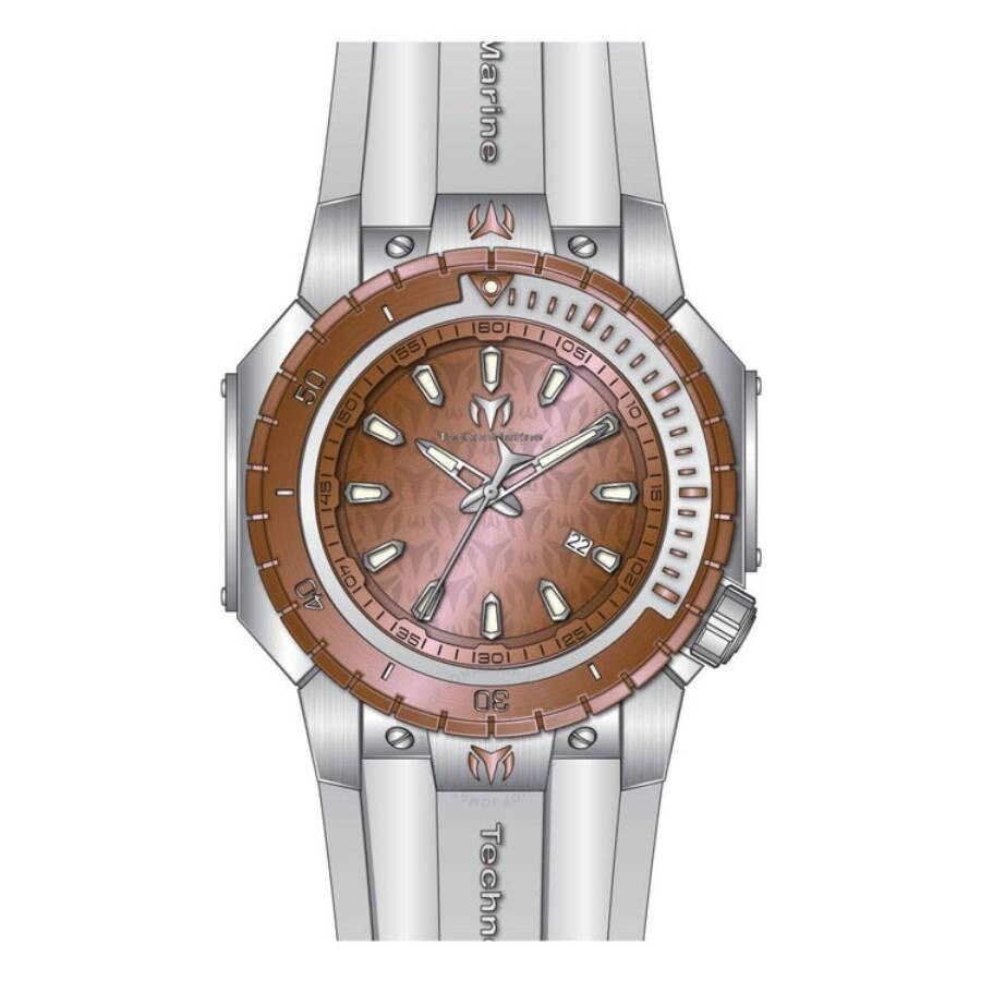 Technomarine Manta Sea Quartz Rose Gold Dial Men's Watch TM-224005 - Dawson Watches
