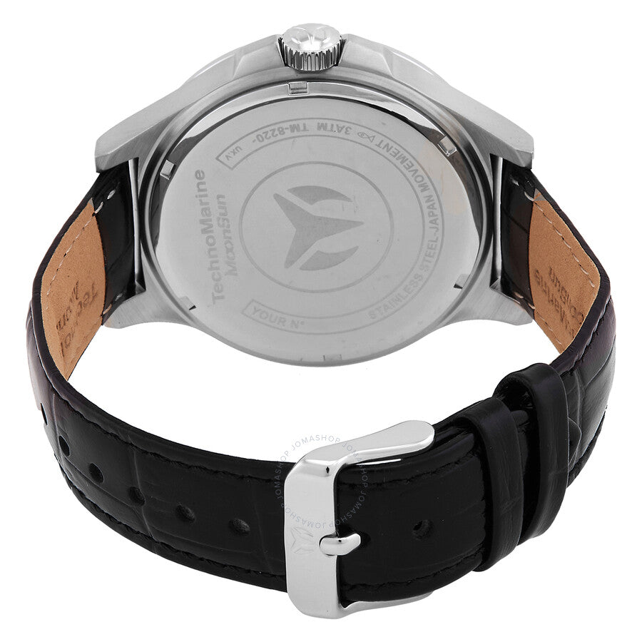 Technomarine MoonSun Date Quartz Charcoal Dial Men's Watch TM-822011 - Dawson Watches #3