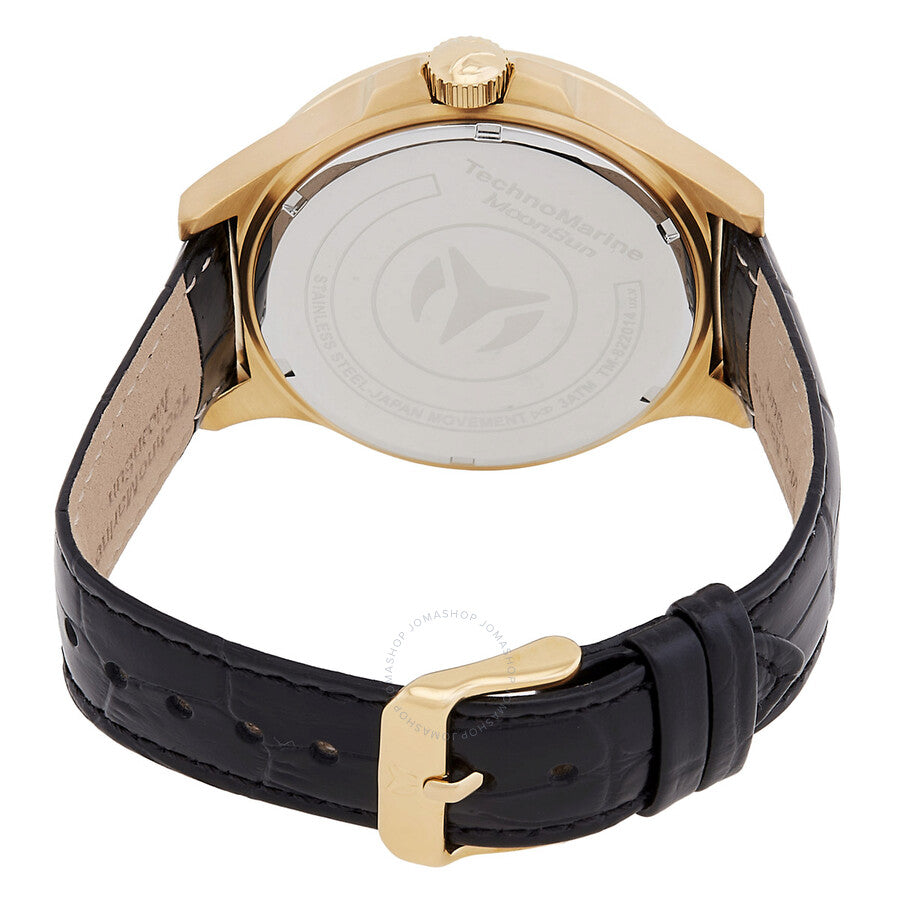 Technomarine MoonSun Date Quartz Charcoal Dial Men's Watch TM-822014 - Dawson Watches #3