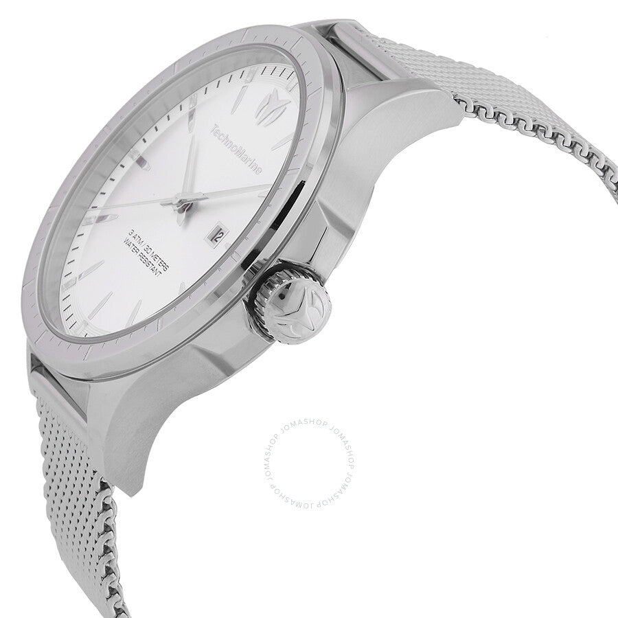 Technomarine MoonSun Date Quartz Silver Dial Men's Watch TM-822002 - Dawson Watches #2