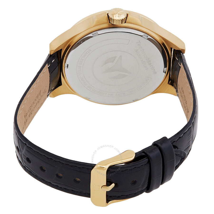 Technomarine MoonSun Date Quartz Silver Dial Men's Watch TM-822013 - Dawson Watches #3