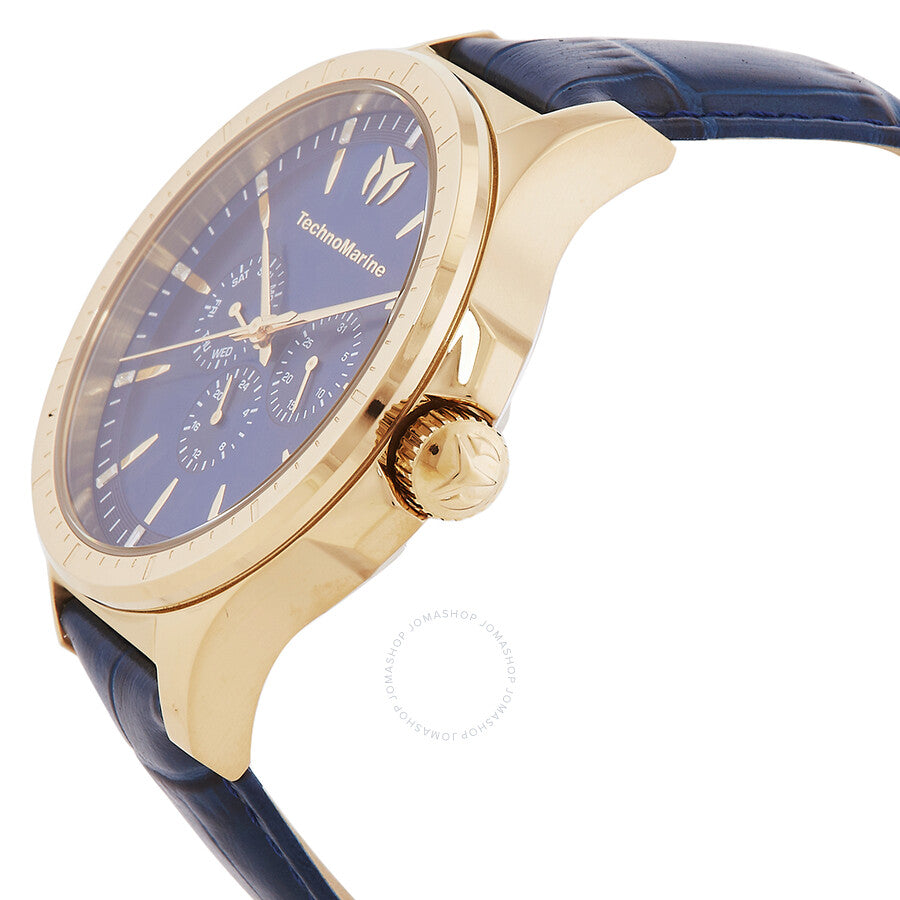 Technomarine MoonSun Date-Day Quartz Blue Dial Men's Watch TM-822030 - Dawson Watches #2