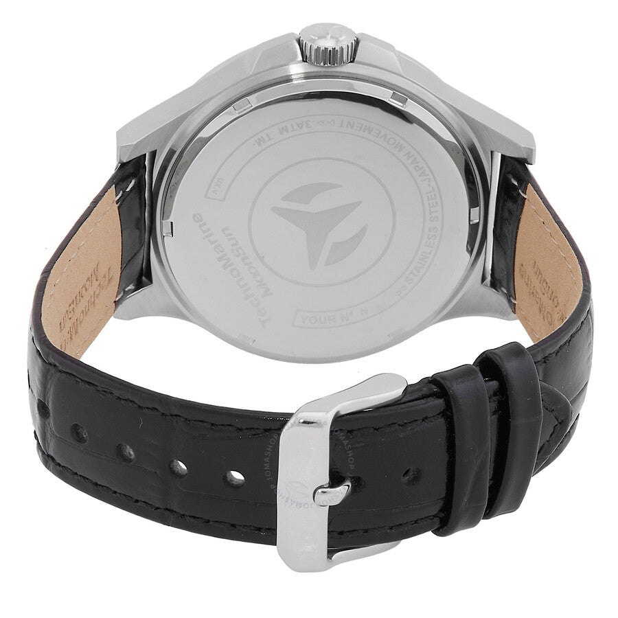 Technomarine MoonSun Date-Day Quartz Charcoal Dial Men's Watch TM-822026 - Dawson Watches #3