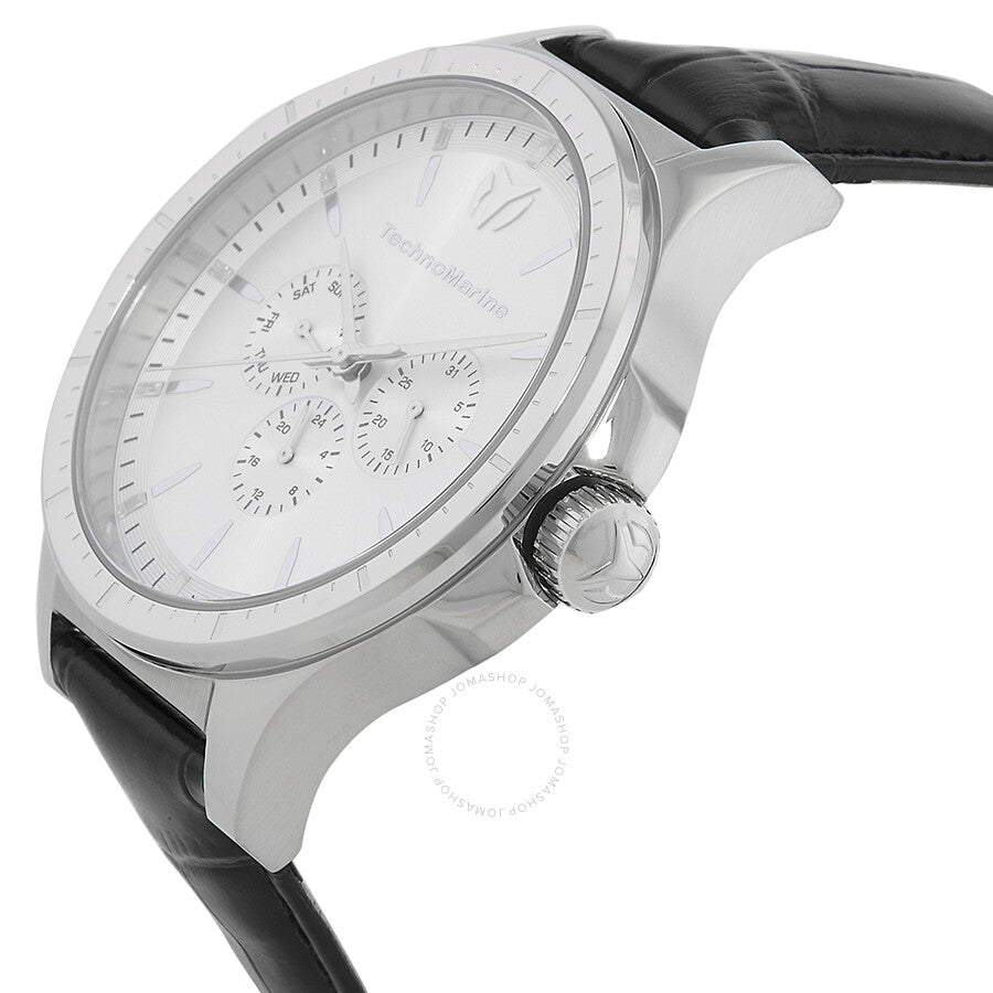 Technomarine MoonSun Date-Day Quartz Silver Dial Men's Watch TM-822025 - Dawson Watches #2