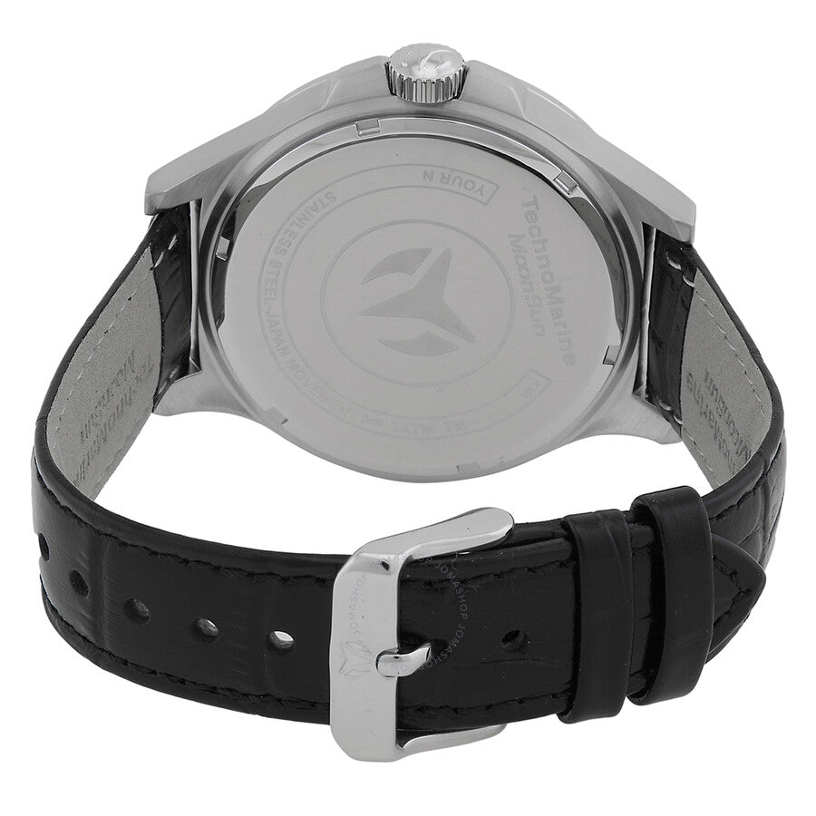 Technomarine MoonSun Date-Day Quartz Silver Dial Men's Watch TM-822025 - Dawson Watches #3