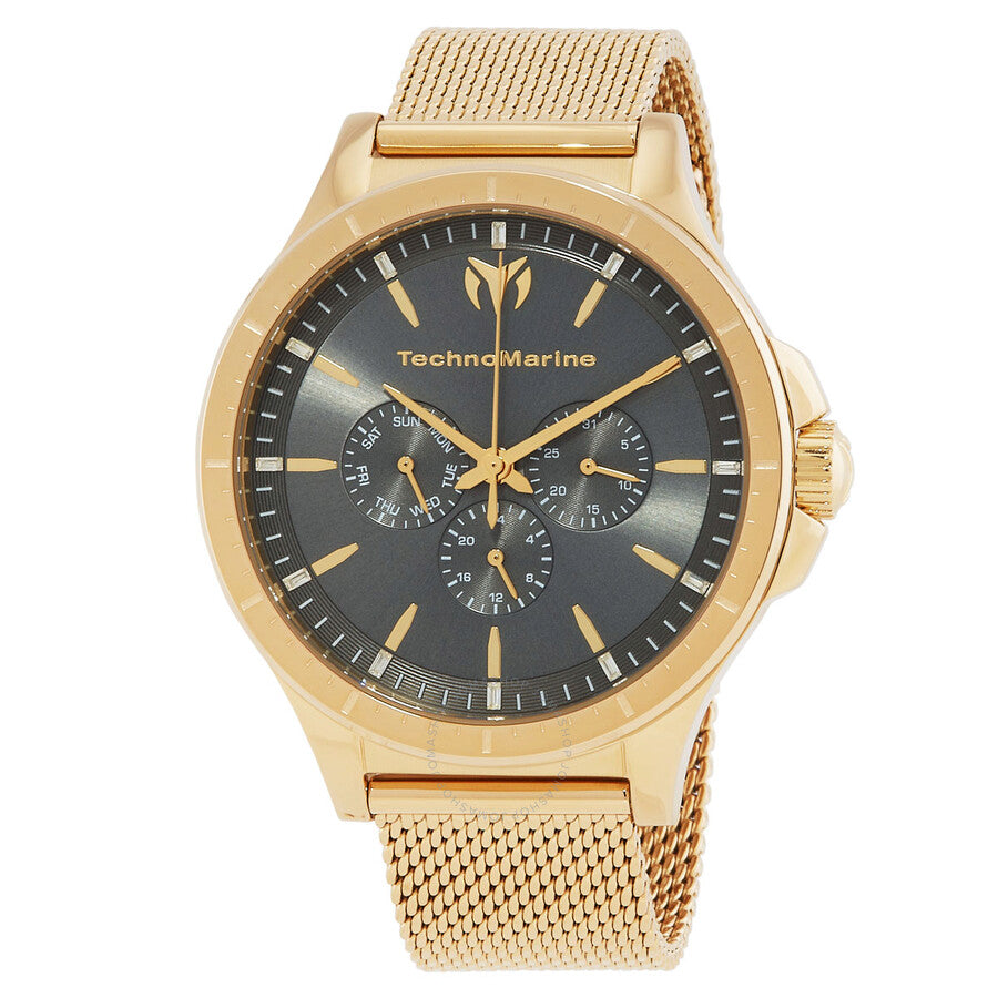 Technomarine Moonsun Quartz Charcoal Dial Men's Watch TM-822022 - Dawson Watches