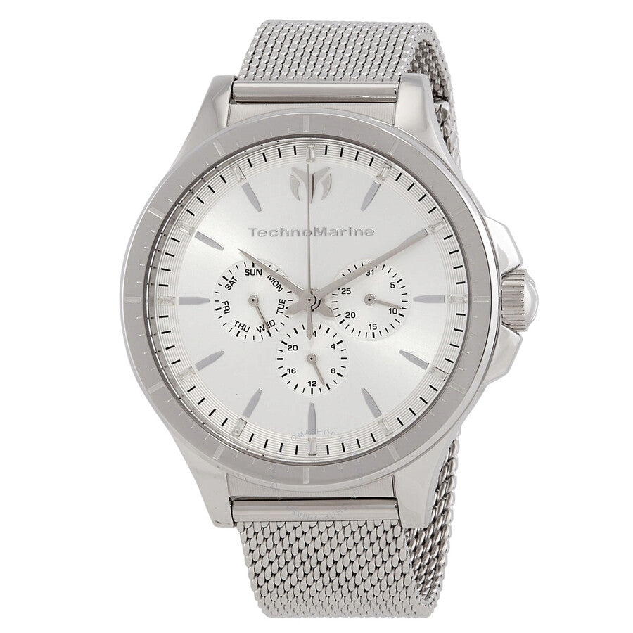 Technomarine Moonsun Quartz Silver Dial Men's Watch TM-822017 - Dawson Watches