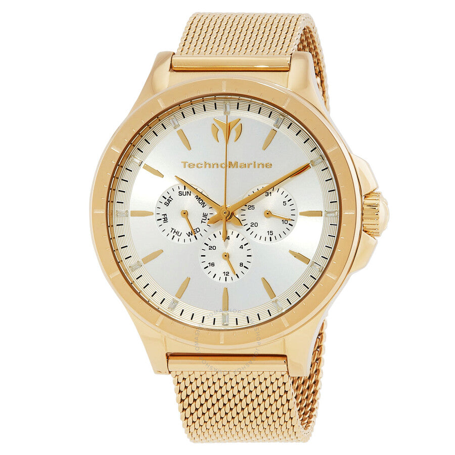 Technomarine Moonsun Quartz Silver Dial Men's Watch TM-822021 - Dawson Watches