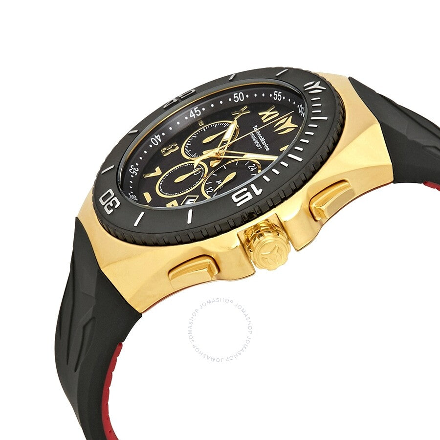 Technomarine Ocean Manta Black Dial Men's Chronograph Watch215066 - Dawson Watches #2