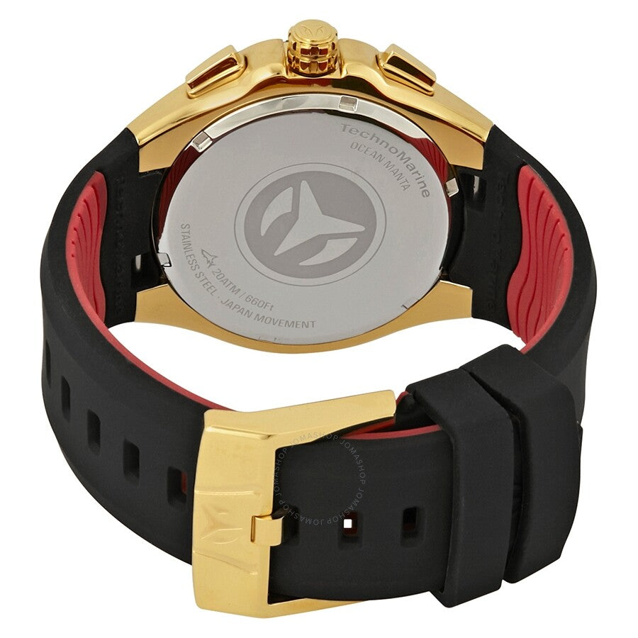 Technomarine Ocean Manta Black Dial Men's Chronograph Watch215066 - Dawson Watches #3