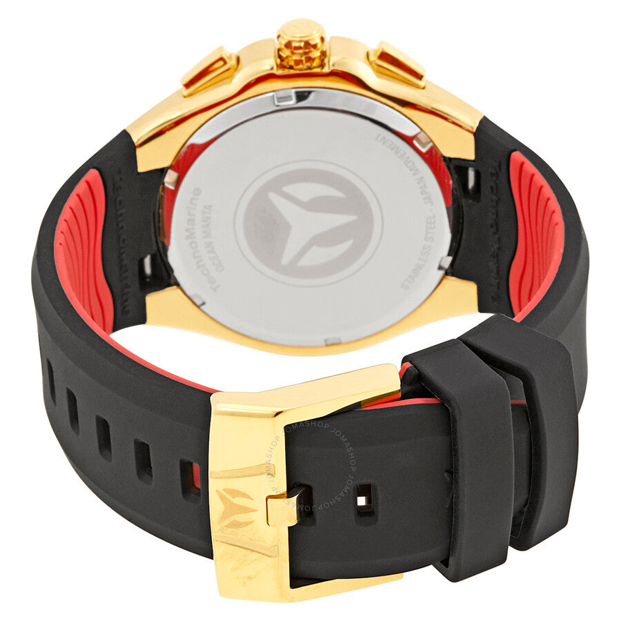 Technomarine Ocean Manta Chronograph Gold Dial Men's Watch 215067 - Dawson Watches #3
