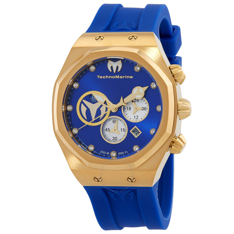 Technomarine Reef Sun Chronograph Quartz Blue Dial Men's Watch TM-520003 - Dawson Watches