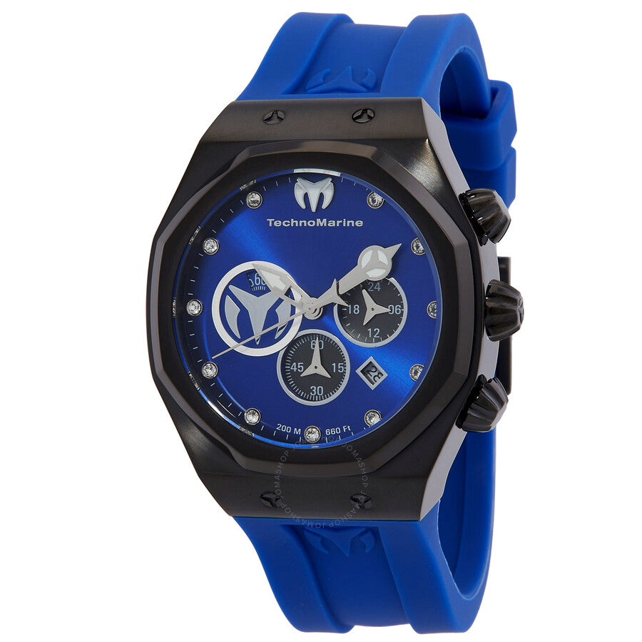 Technomarine Reef Sun Chronograph Quartz Blue Dial Men's Watch TM-523001 - Dawson Watches