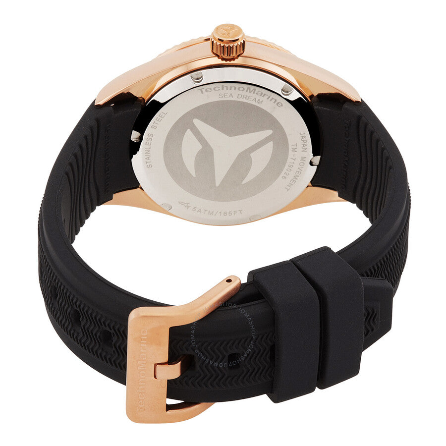 Technomarine Sea GMT Quartz Rose Gold Dial Men's Watch TM-719026 - Dawson Watches #3