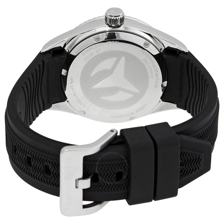 TechnoMarine Sea Quartz Black Dial Men's Watch TM-719022 - Dawson Watches #3