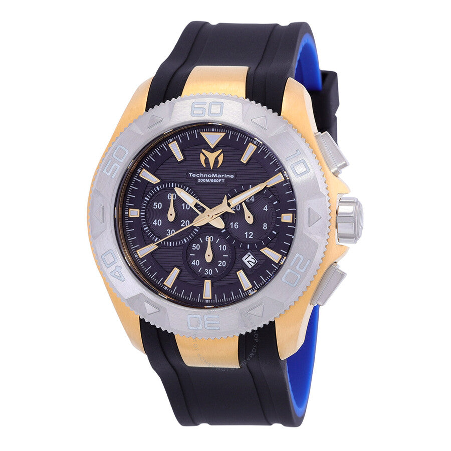 Technomarine UF6 Chronograph Quartz Black Dial Men's Watch TM-622005 - Dawson Watches