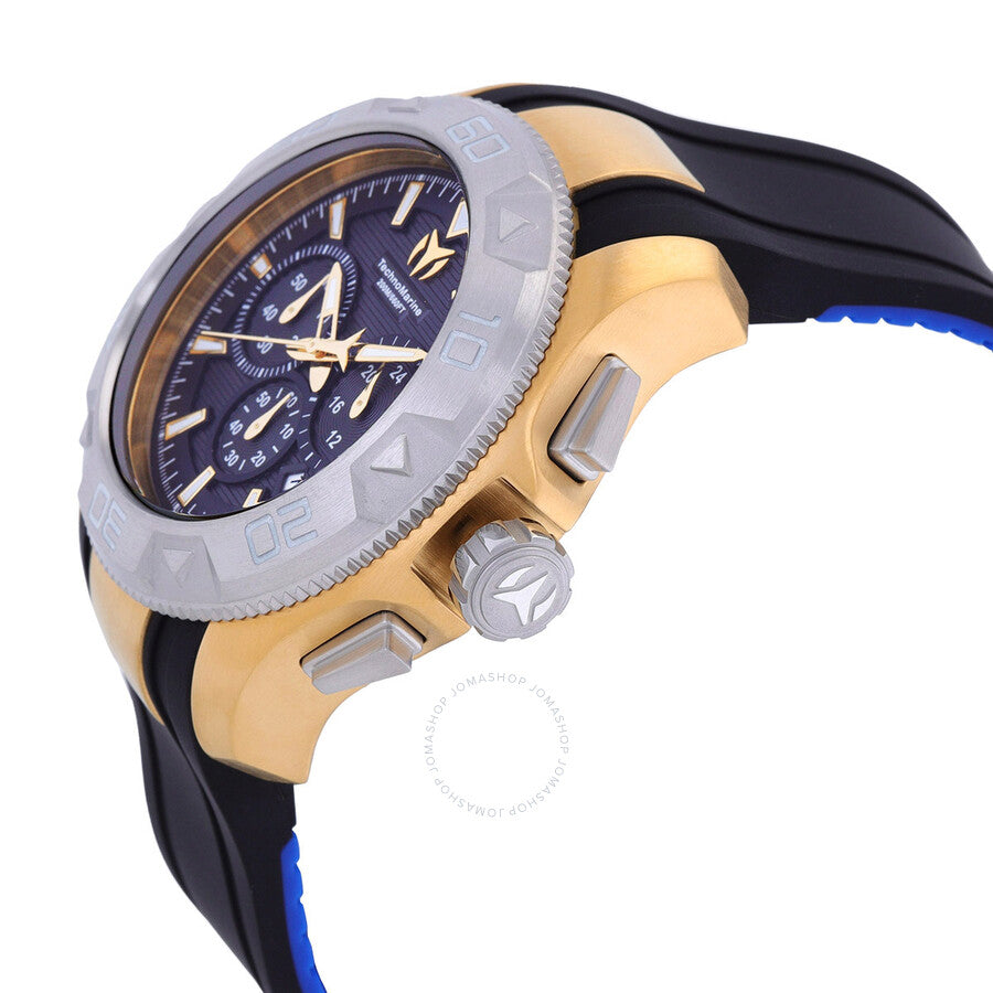 Technomarine UF6 Chronograph Quartz Black Dial Men's Watch TM-622005 - Dawson Watches #2