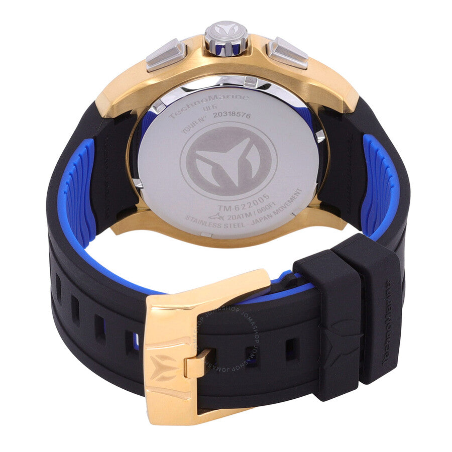 Technomarine UF6 Chronograph Quartz Black Dial Men's Watch TM-622005 - Dawson Watches #3