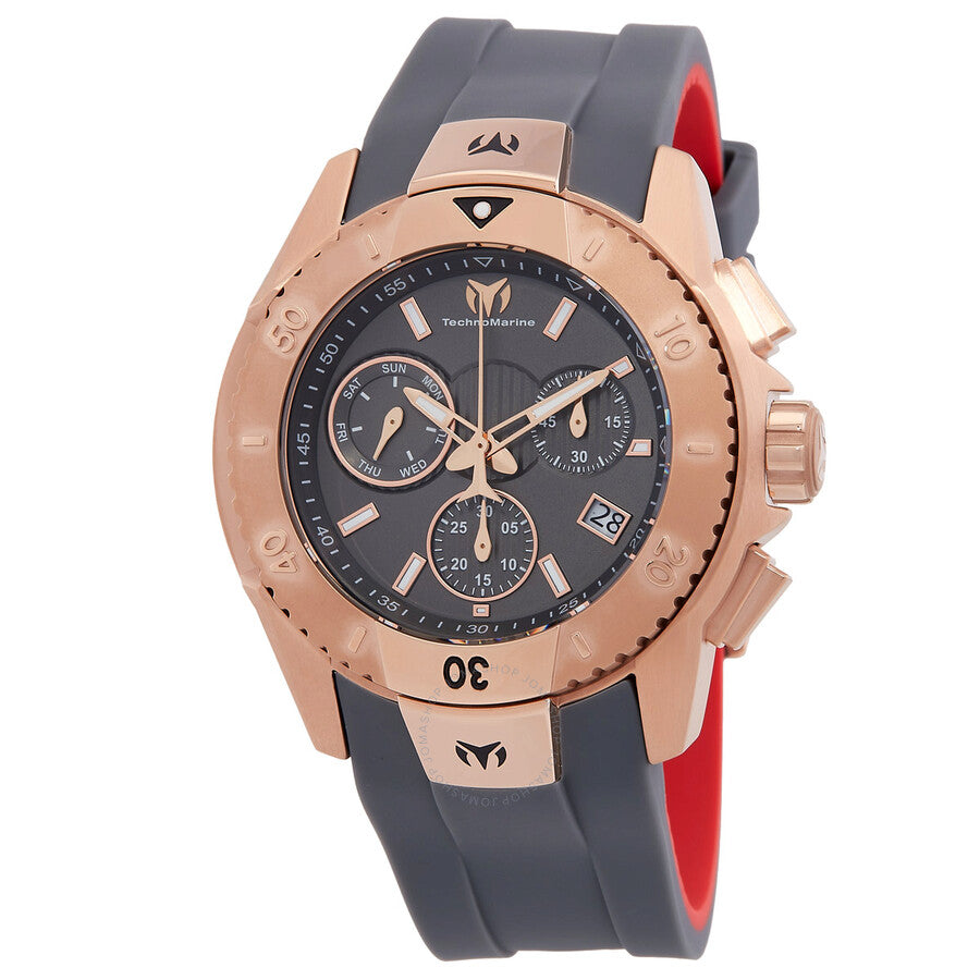 Technomarine UF6 Chronograph Quartz Gunmetal Dial Men's Watch TM-621036 - Dawson Watches
