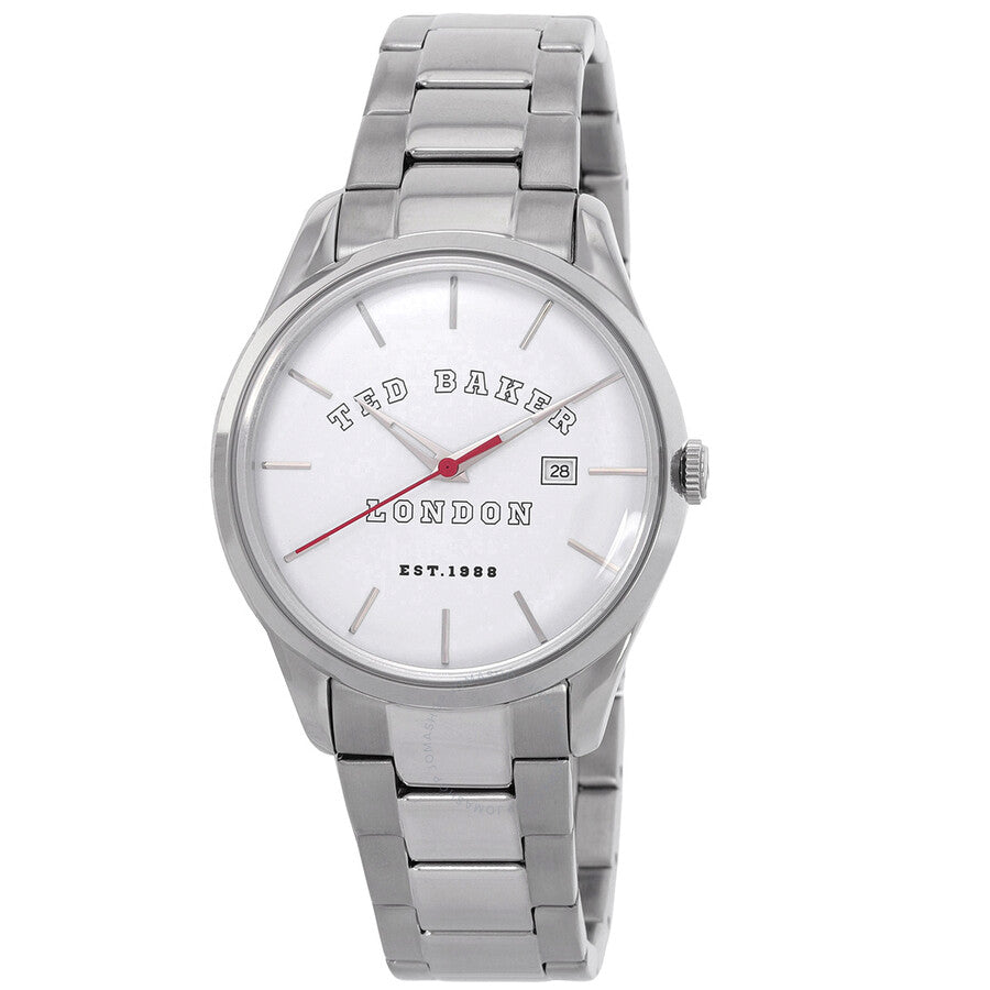 Ted Baker Leytonn Quartz White Dial Men's Watch BKPLTF210 - Dawson Watches