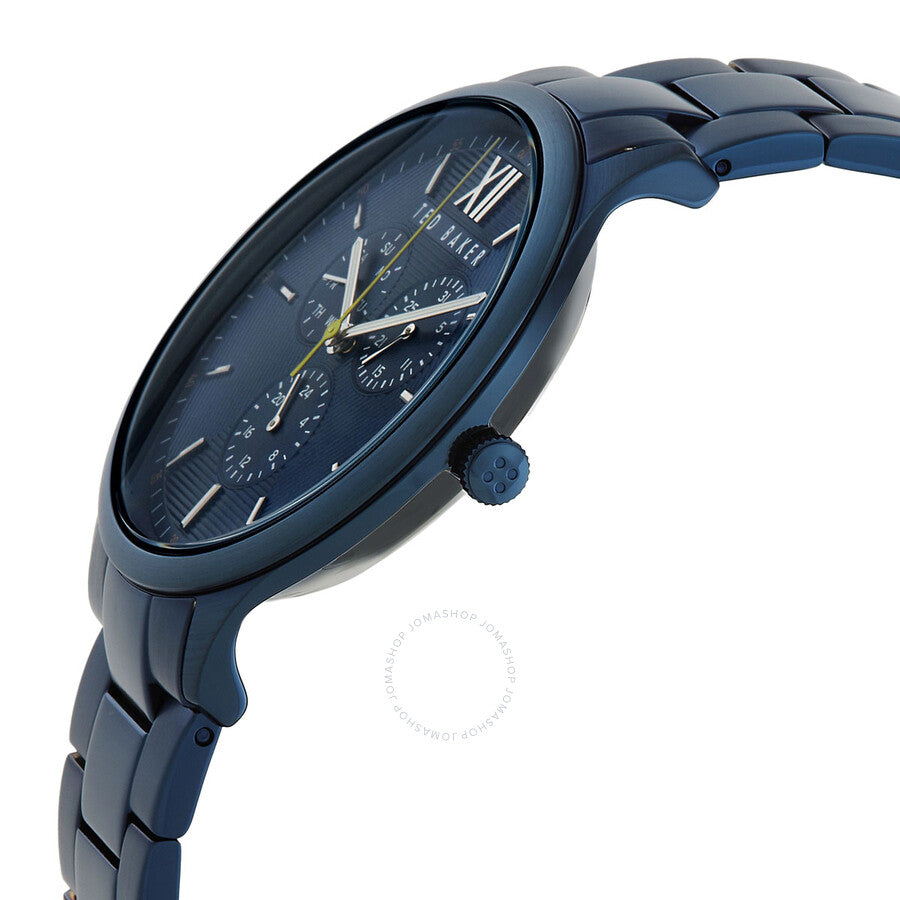 Ted Baker Manhatt Multifunction Quartz Blue Dial Men's Watch BKPMHF020 - Dawson Watches #2