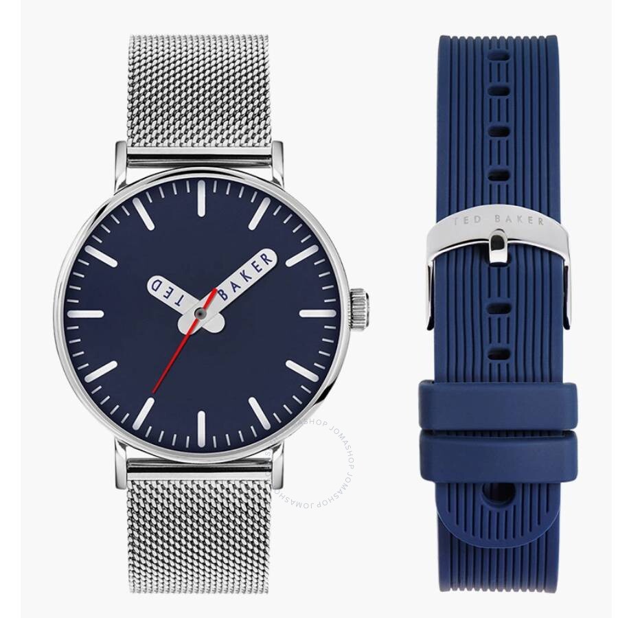 Ted Baker Tb Urban Quartz Blue Dial Unisex Watch Giftset BKGFW22249I - Dawson Watches