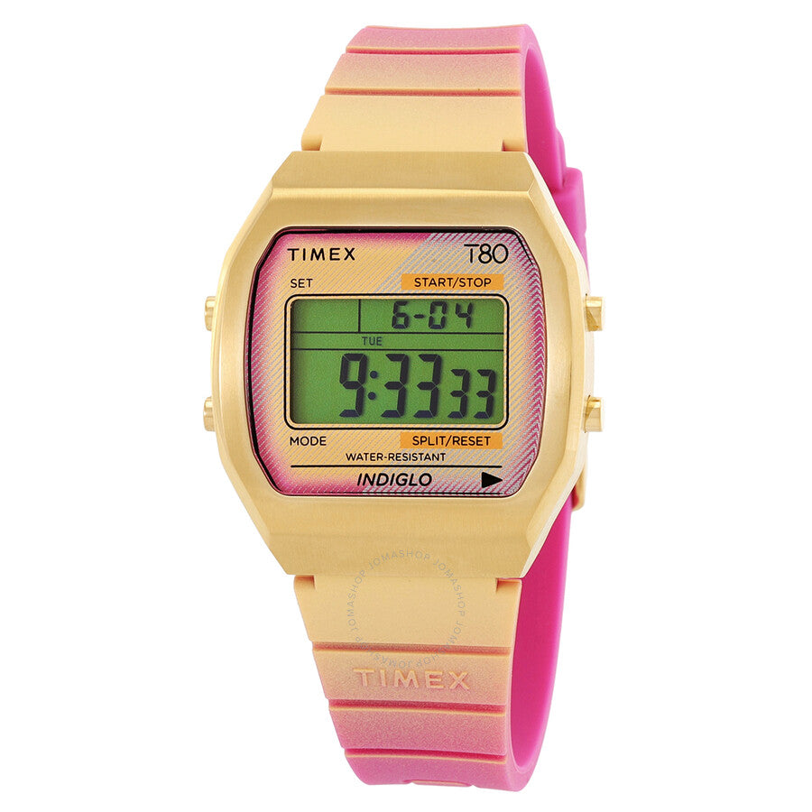 Timex 80 Alarm 36mm Quartz Resin Strap Unisex Watch TW2V74400 - Dawson Watches
