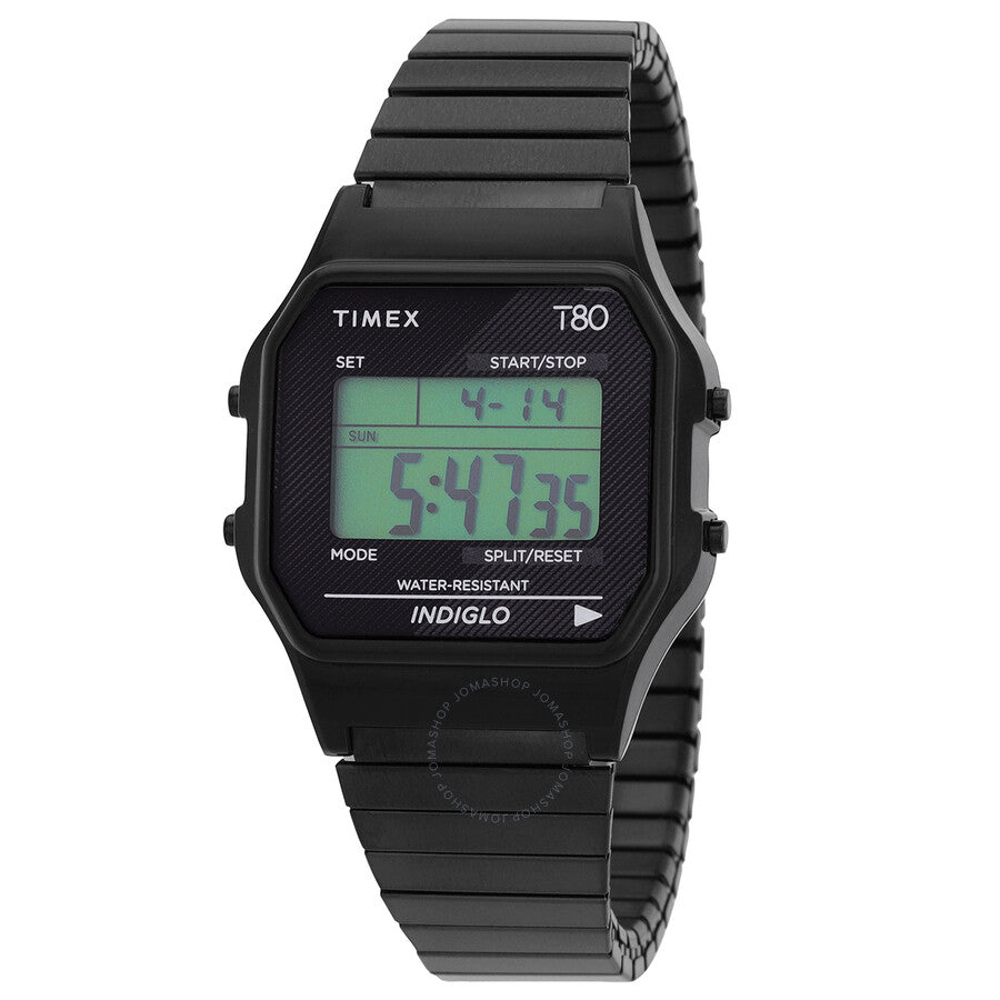 Timex 80 Alarm Quartz Digital Expansion Band Unisex Watch TW2R67000 - Dawson Watches