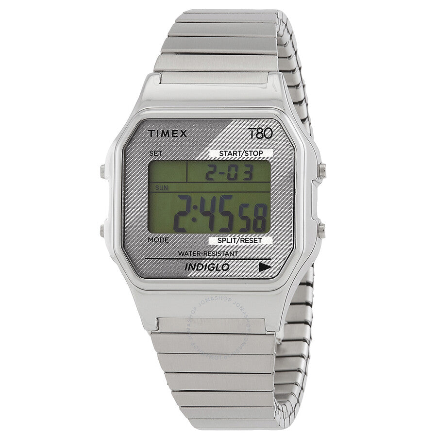 Timex 80 Alarm Quartz Digital Expansion Band Unisex Watch TW2R79100 - Dawson Watches