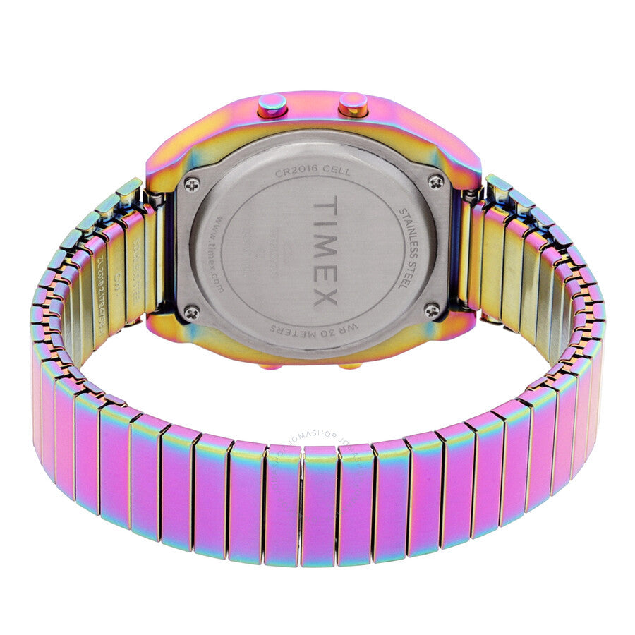 Timex 80 Quartz Digital Blue Dial Expansion Band Ladies Watch TW2W57100 - Dawson Watches #3