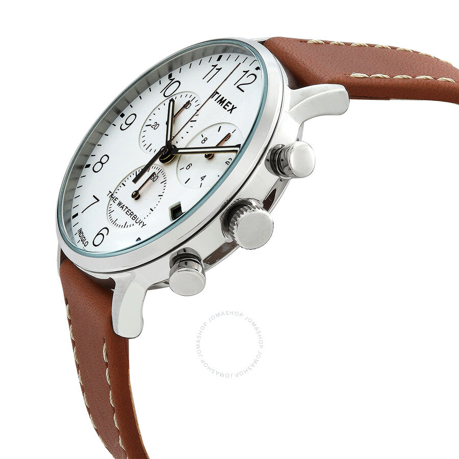 Timex Chronograph Quartz White Dial Men's Watch TW2T28000 - Dawson Watches #2