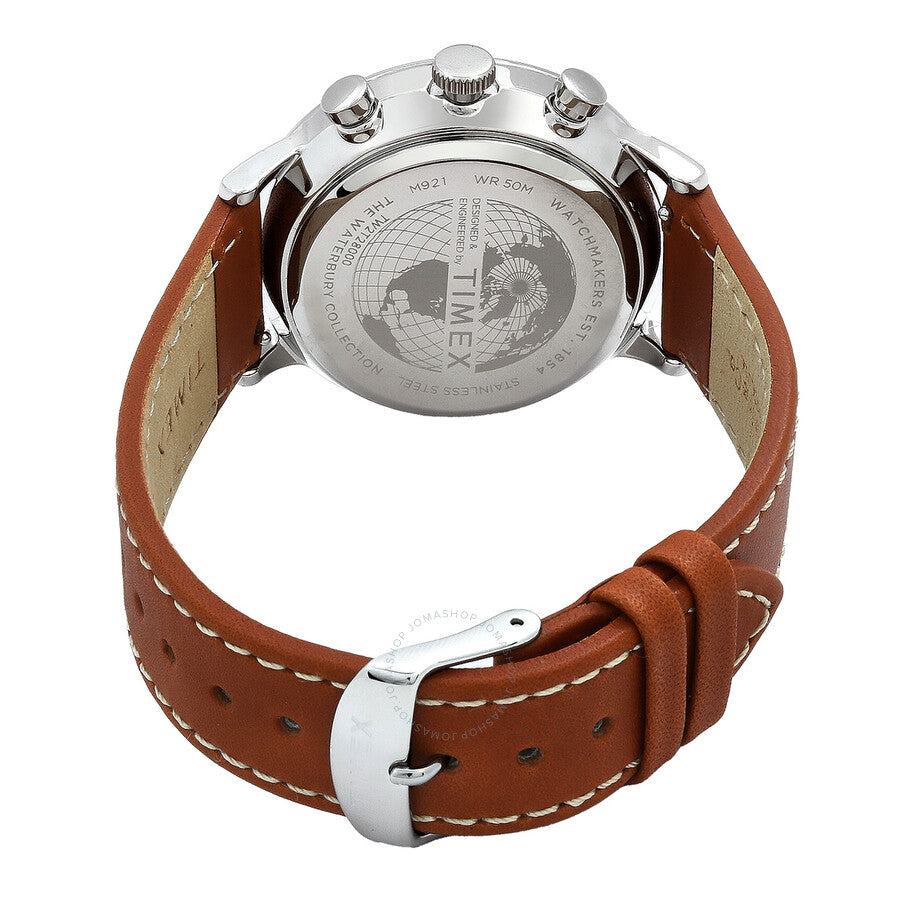 Timex Chronograph Quartz White Dial Men's Watch TW2T28000 - Dawson Watches #3