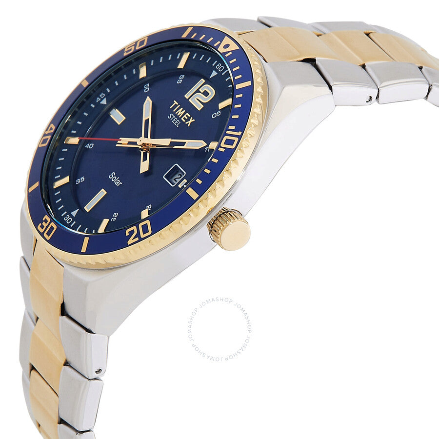 Timex Classic Blue Dial Two--toned Men's Watch TW2V53800 - Dawson Watches #2