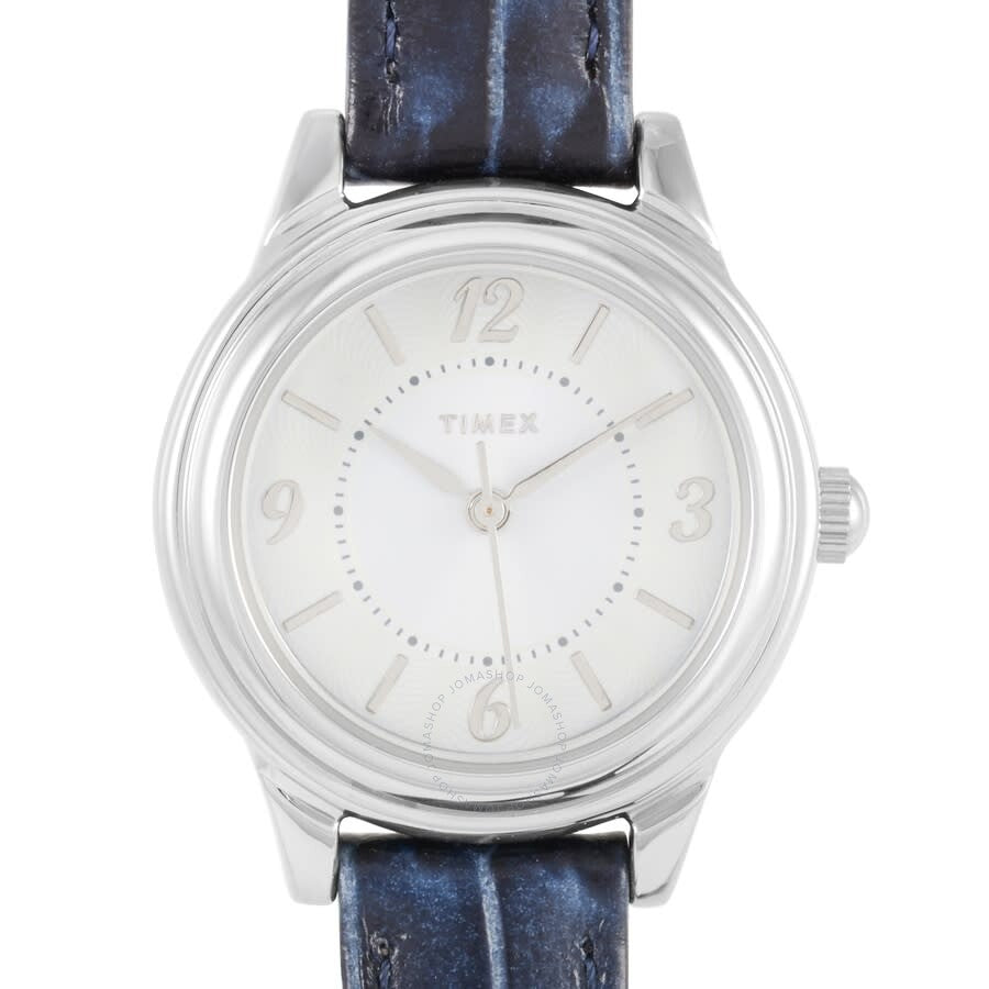 Timex Classic Quartz Silver Dial Ladies Watch TW2R86000 - Dawson Watches