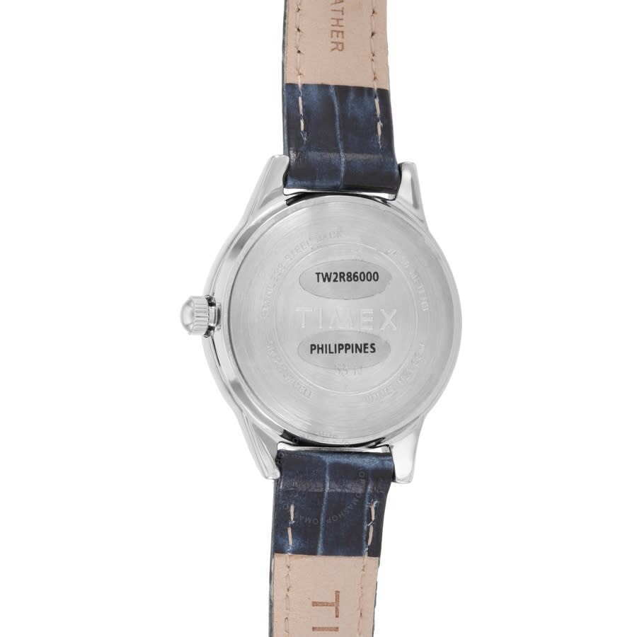 Timex Classic Quartz Silver Dial Ladies Watch TW2R86000 - Dawson Watches #2