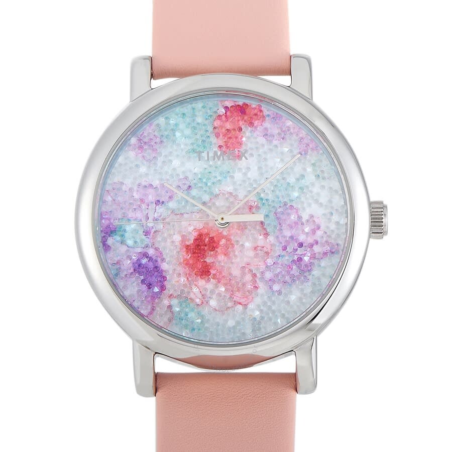 Timex Crystal Bloom Quartz Ladies Watch TW2R84300 - The Watches Men & Co