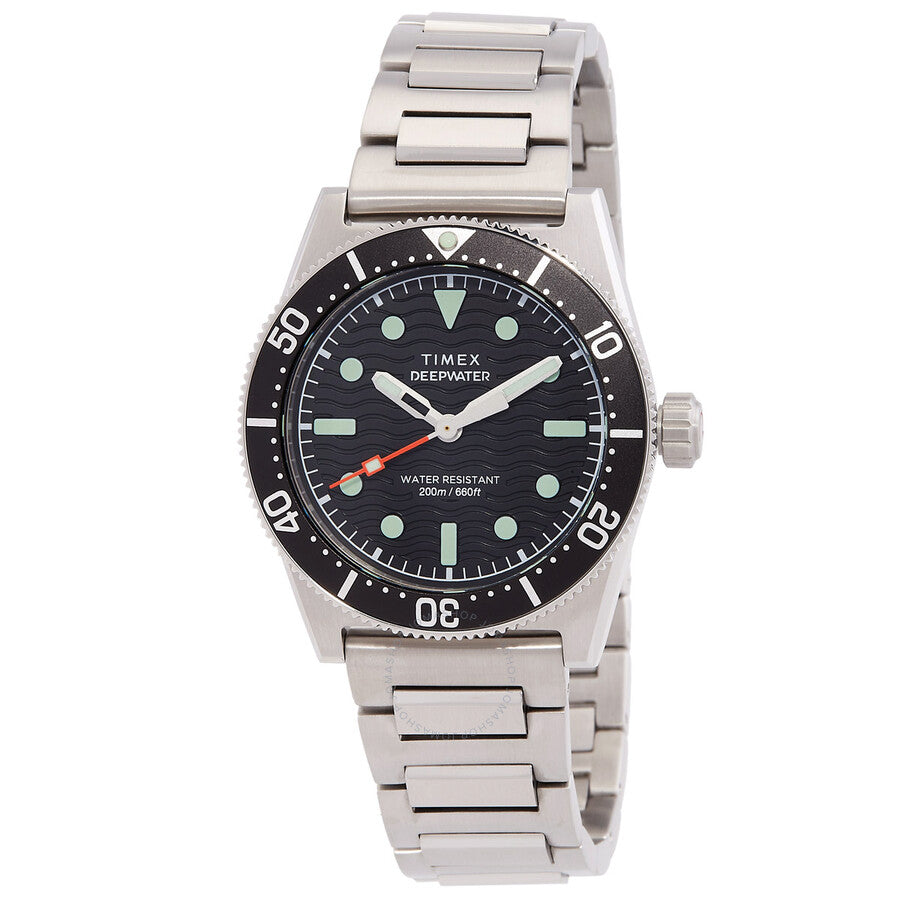 Timex Deepwater Reef Quartz Black Dial Men's Watch TW2W95200 - Dawson Watches
