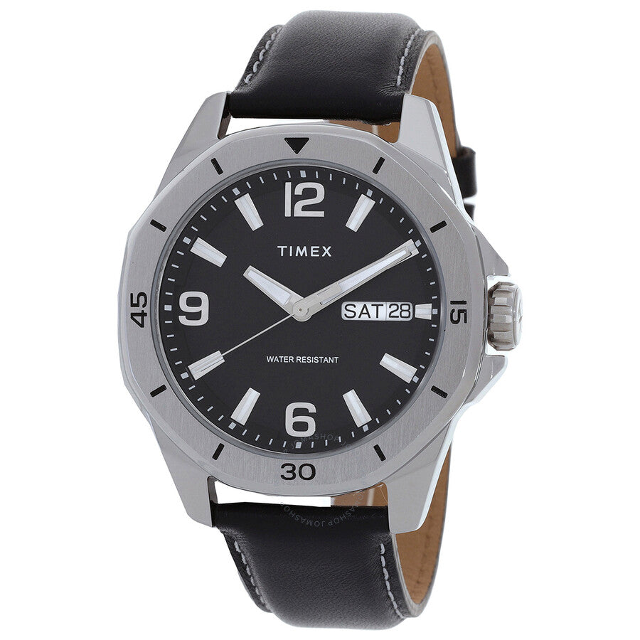 Timex Essex Quartz Black Dial Men's Watch TW2W79800 - Dawson Watches