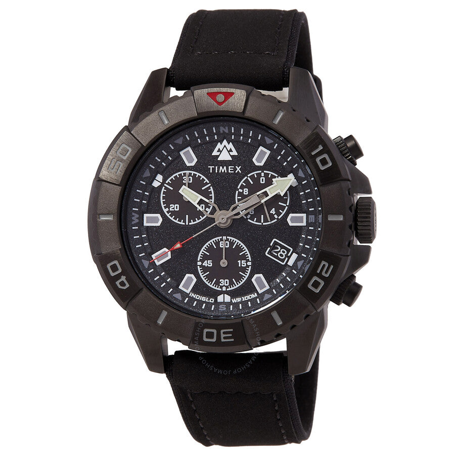 Timex Expedition North Ridge Chronograph Quartz Black Dial Men's Watch TW2W16000 - Dawson Watches