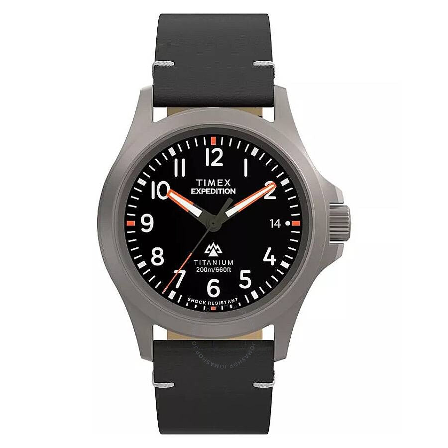Timex Expedition Quartz Black Dial Men's Watch TW2W78000VQ - Dawson Watches
