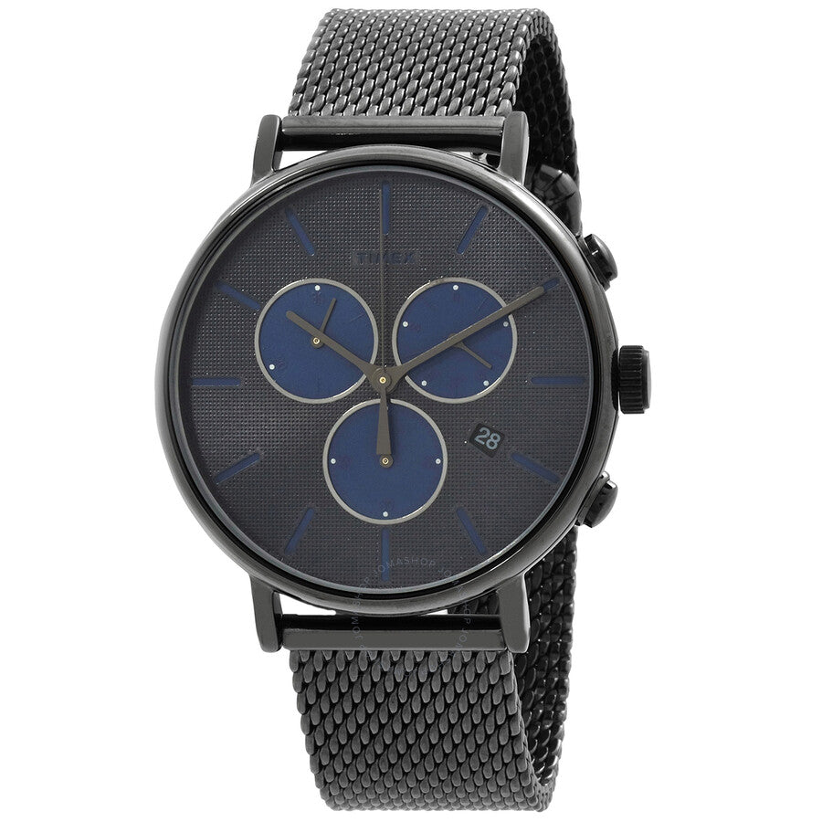 Timex Fairfield Chronograph Quartz Grey Dial Men's Watch TW2R98000 - Dawson Watches